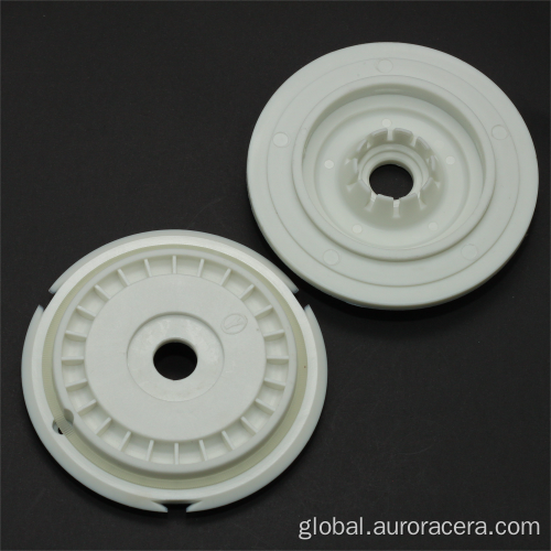 Chuck/centering disk for barmag textile machine